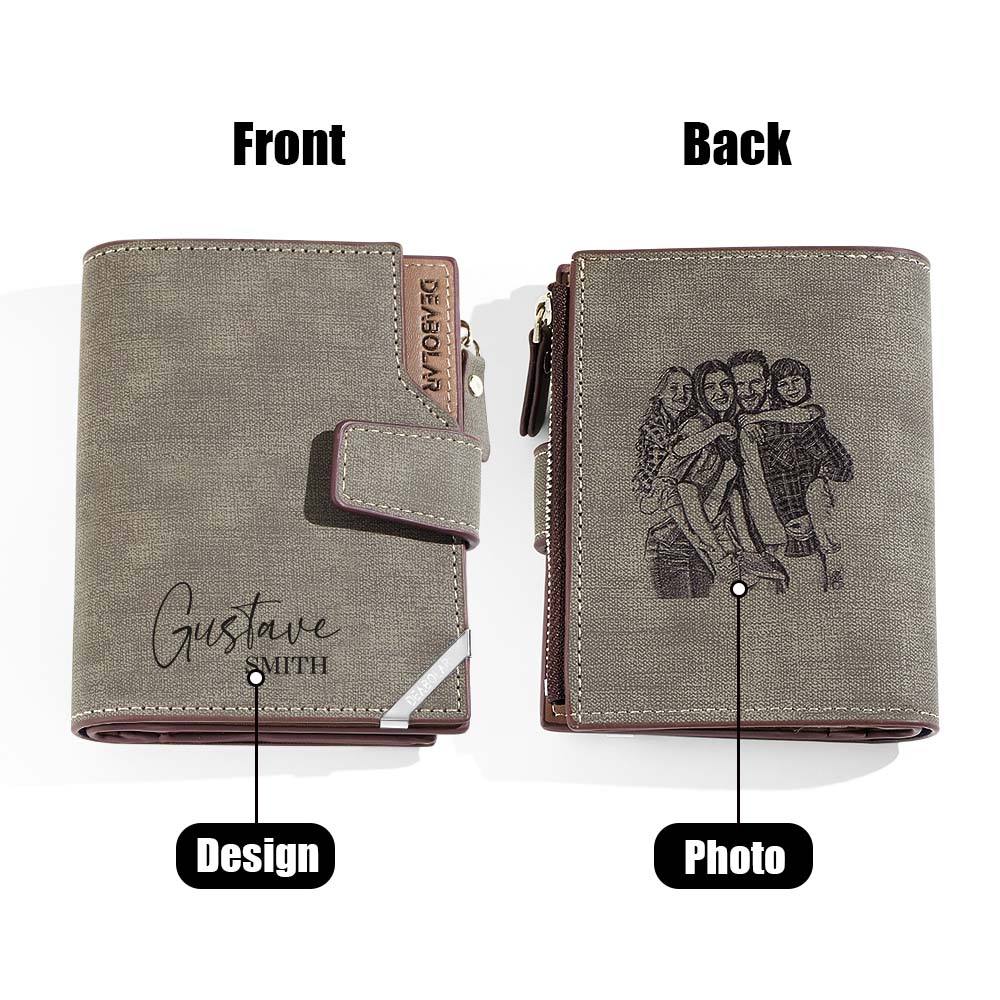 Portfel dla dziadka na Dzień Dziadka - prezent dla dziadka z personalizacją