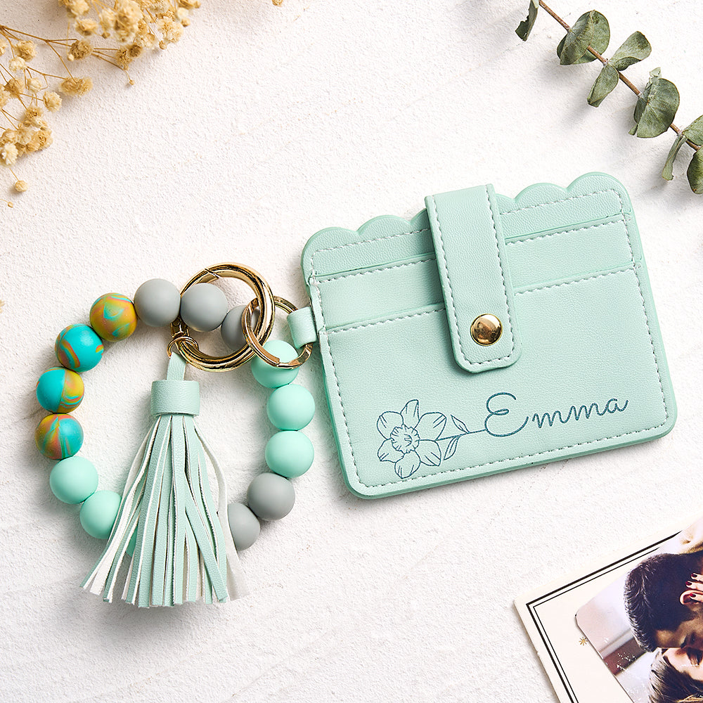 Portfel na Dzień Babci z bransoletką - prezent dla babci