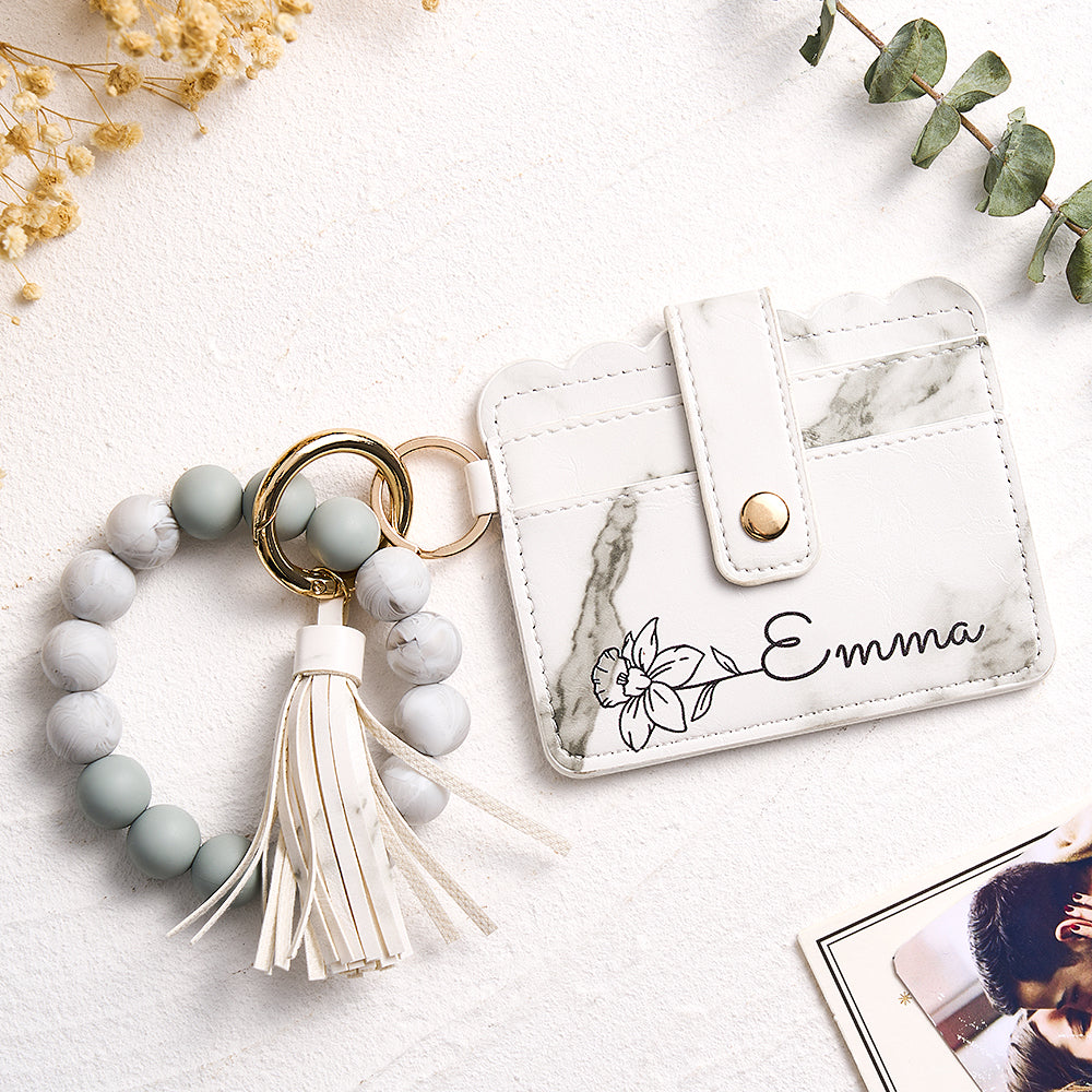 Portfel na Dzień Babci z bransoletką - prezent dla babci