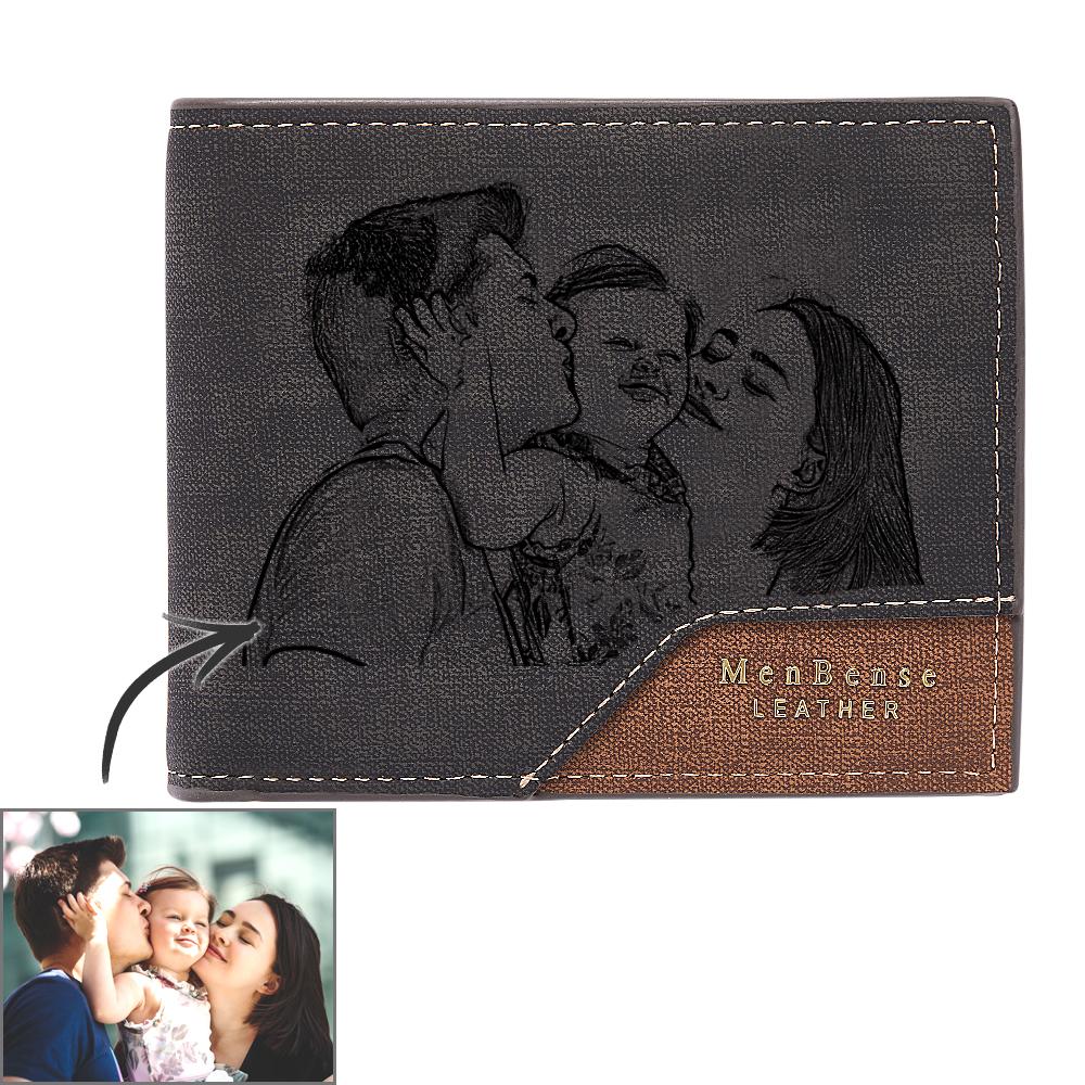 Portfel na Dzień Dziadka - prezent dla dziadka z personalizowanym zdjęciem
