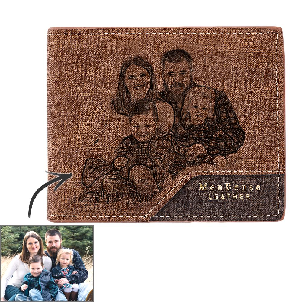 Portfel na Dzień Dziadka - prezent dla dziadka z personalizowanym zdjęciem