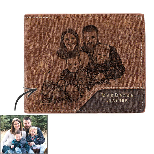 Portfel na Dzień Dziadka - prezent dla dziadka z personalizowanym zdjęciem