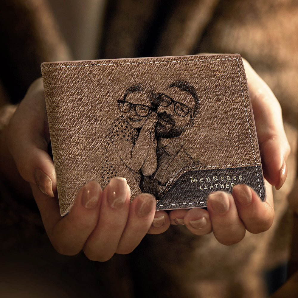 Portfel na Dzień Dziadka - prezent dla dziadka z personalizowanym zdjęciem