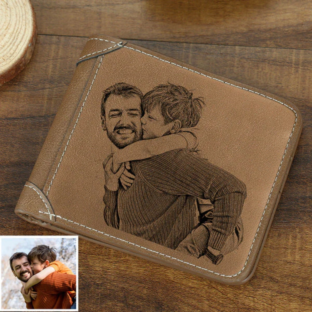 Portfel na Dzień Dziadka - prezent dla dziadka z personalizowanym zdjęciem