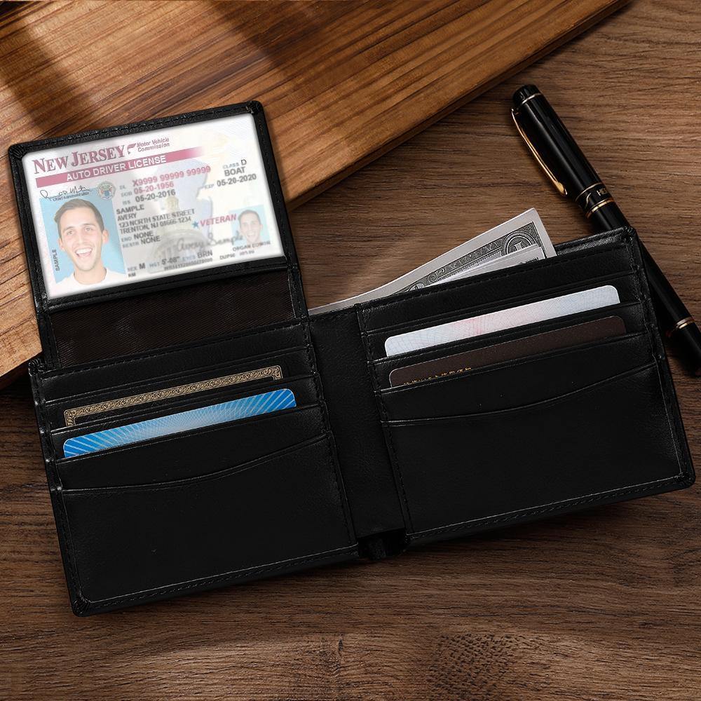 Portfel na Dzień Dziadka - prezent dla dziadka RFID chroniony przed kradzieżą