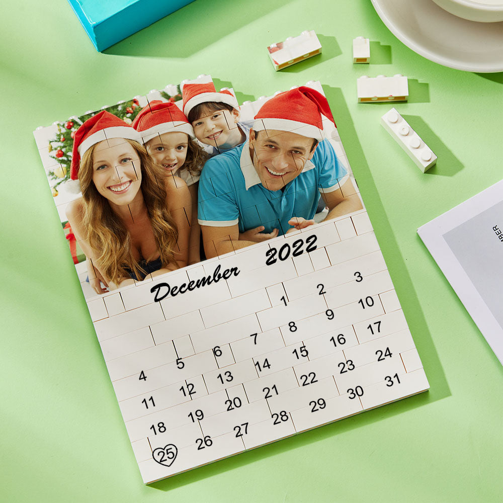 Personalizowana kostka ze zdjęciami na ważne daty, prezent dla niego