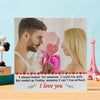 Personalizowana kostka ze zdjęciami na prezent dla niej, I Love You