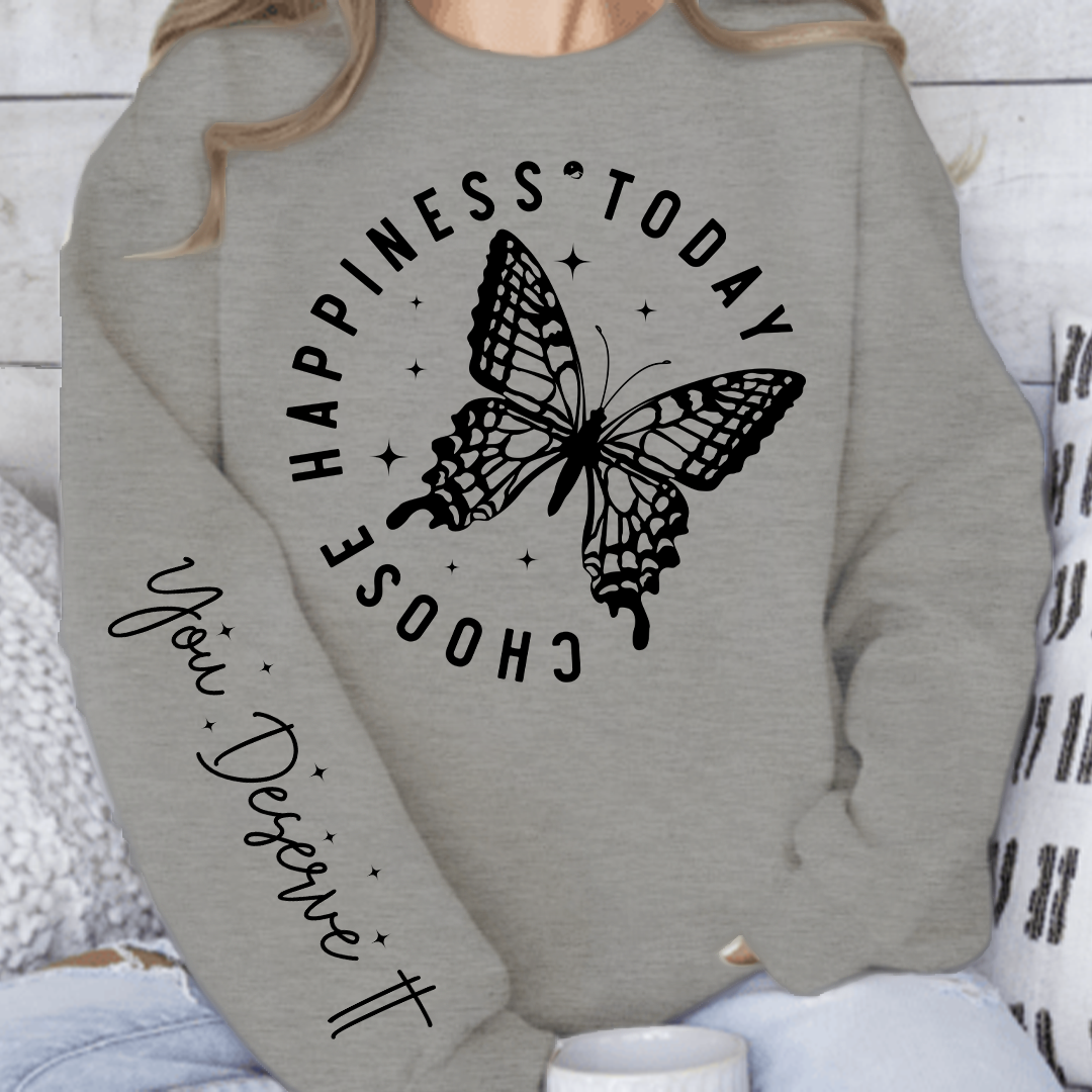 Bluza Unisex Choose Happiness Today