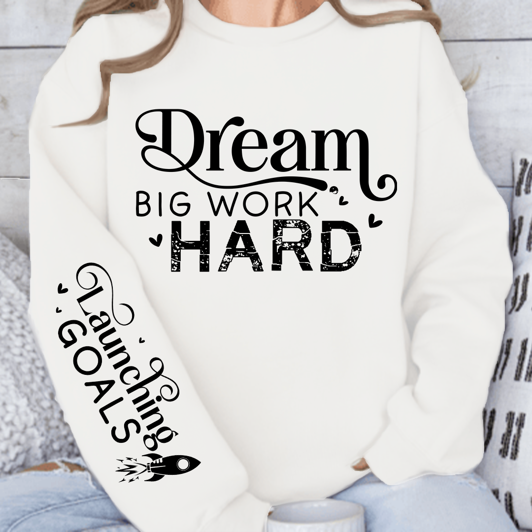 Bluza Damska Dream Big Work Hard