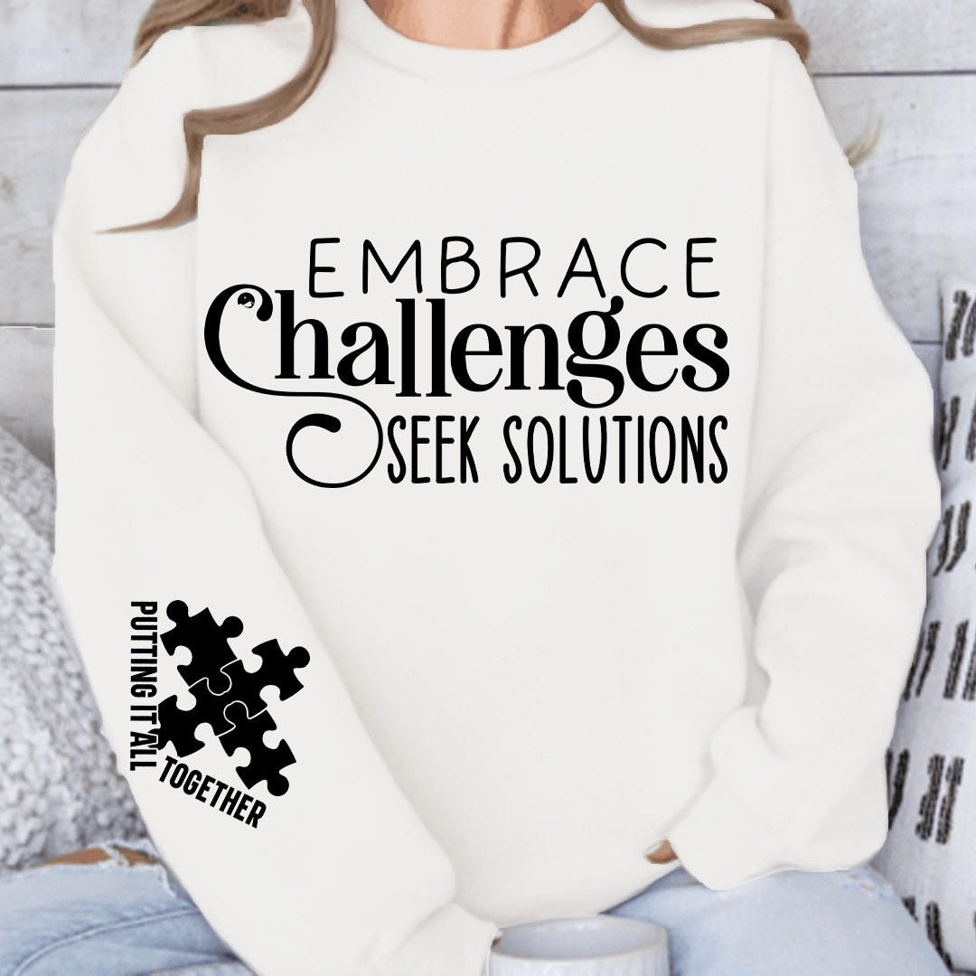 Bluza Męska Embrace Challenges Seek Solutions