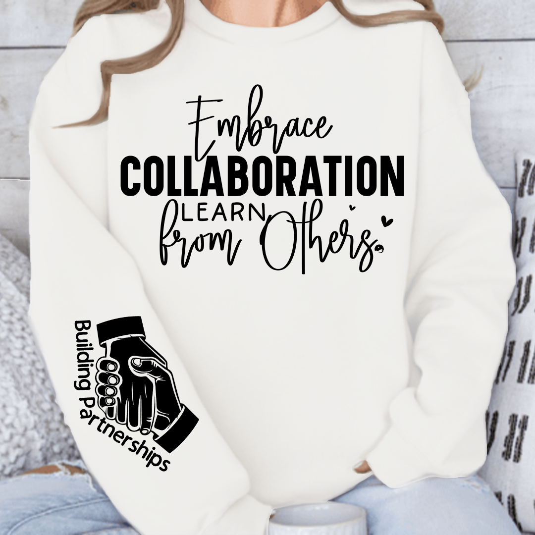 Bluzy Damskie Embrace Collaboration Learn from Others