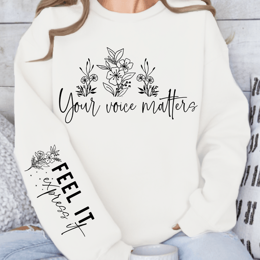 Bluza Z Kapturem  Feel It Express It