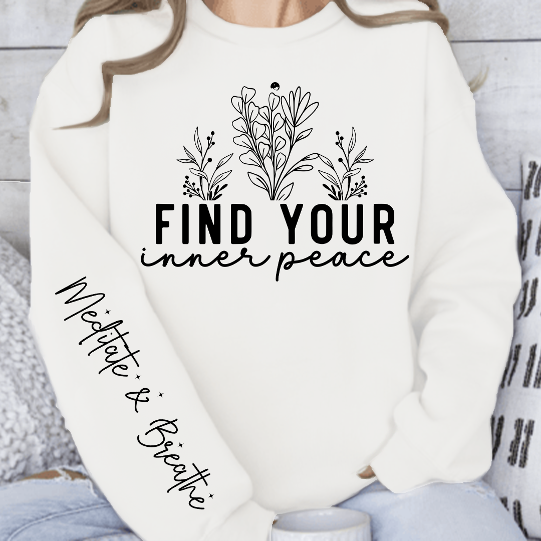 Bluzy Z Kapturem Find Your Inner Peace
