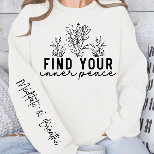 Bluzy Z Kapturem Find Your Inner Peace