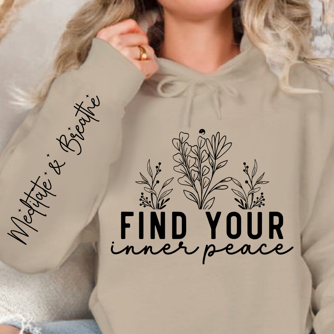 Bluza z kapturem Find Your Inner Peace