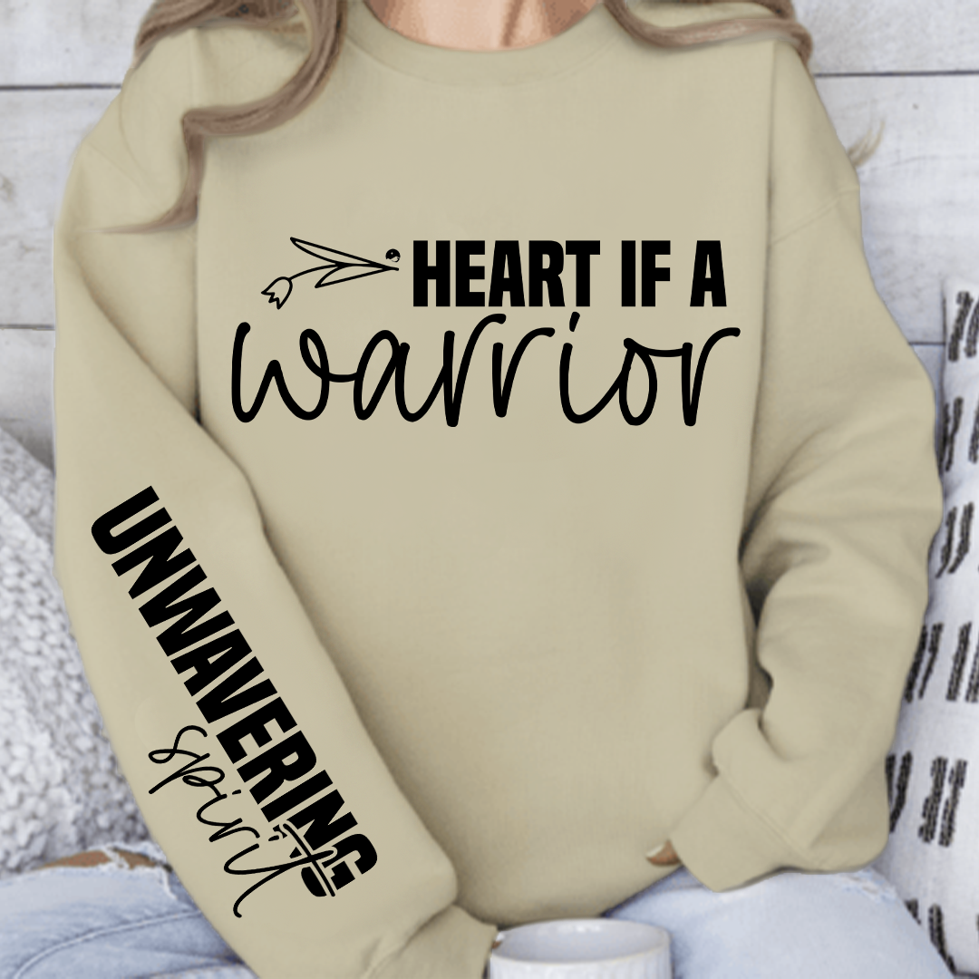 Bluza Unisex Heart if a warrior