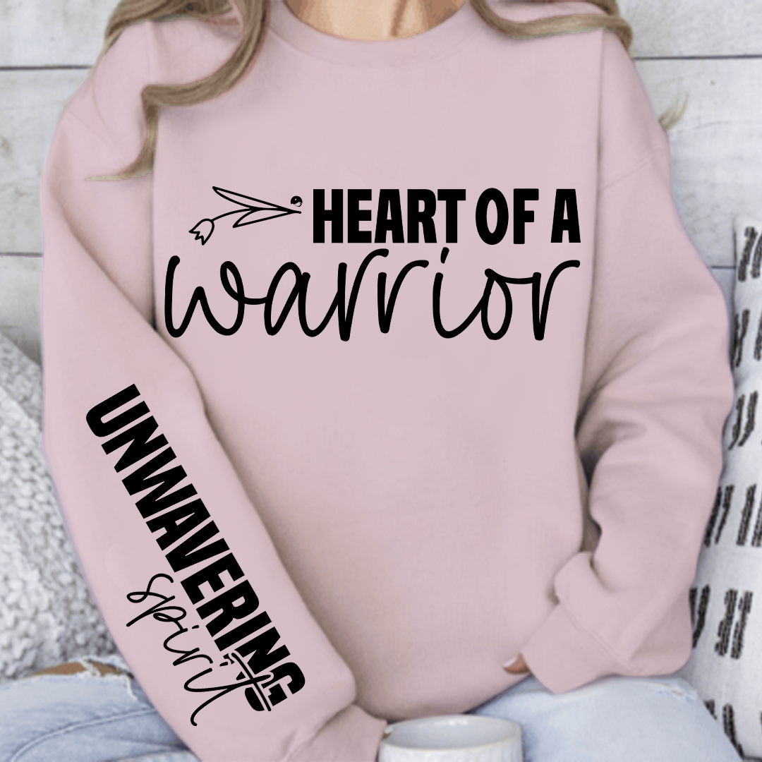 Bluza Unisex Heart of a warrior
