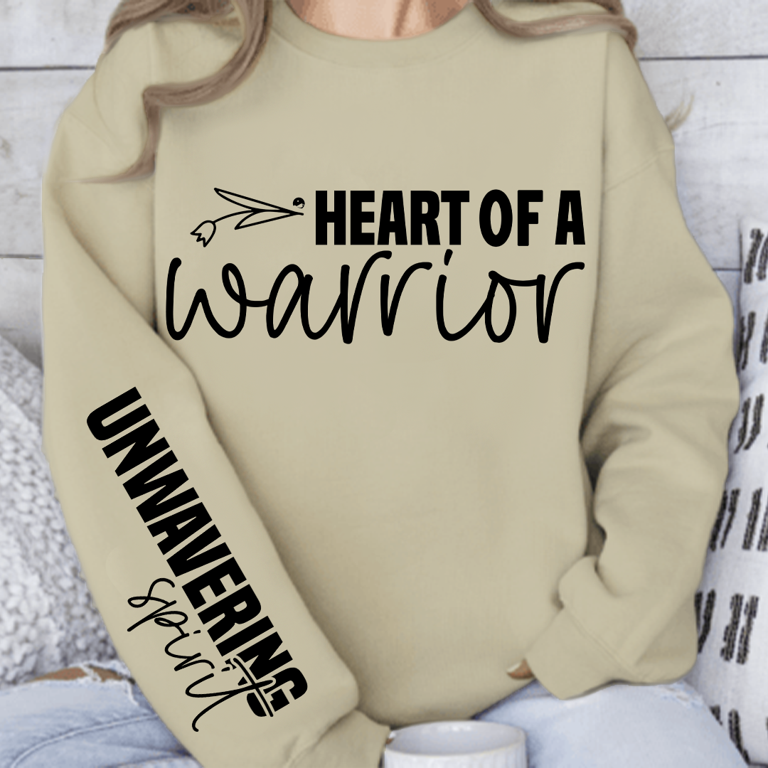 Bluza Unisex Heart of a warrior