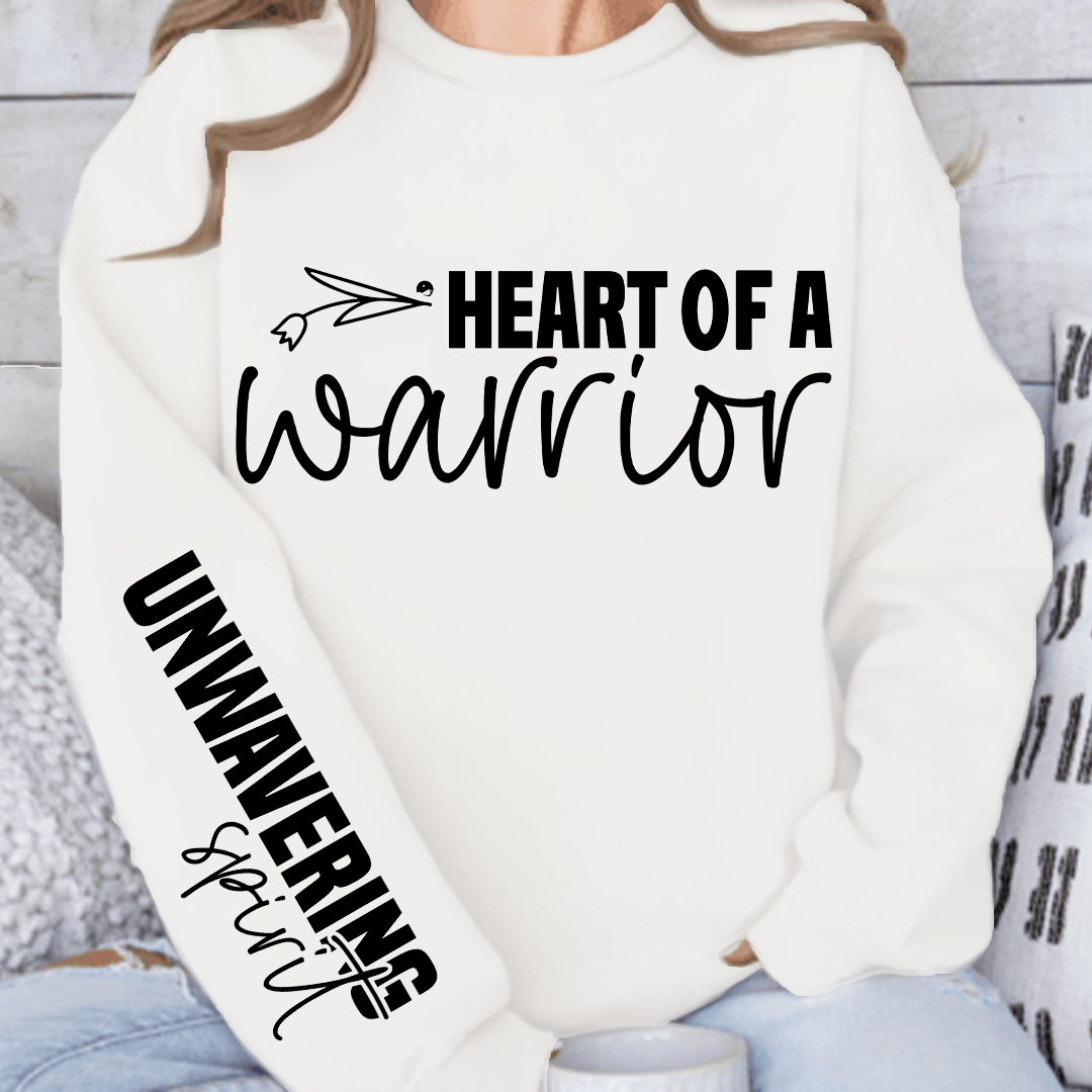 Bluza Unisex Heart of a warrior