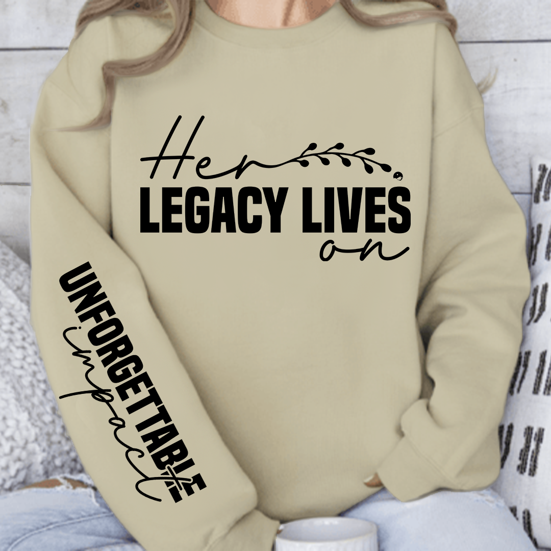 Bluza Unisex Her legacy lives on