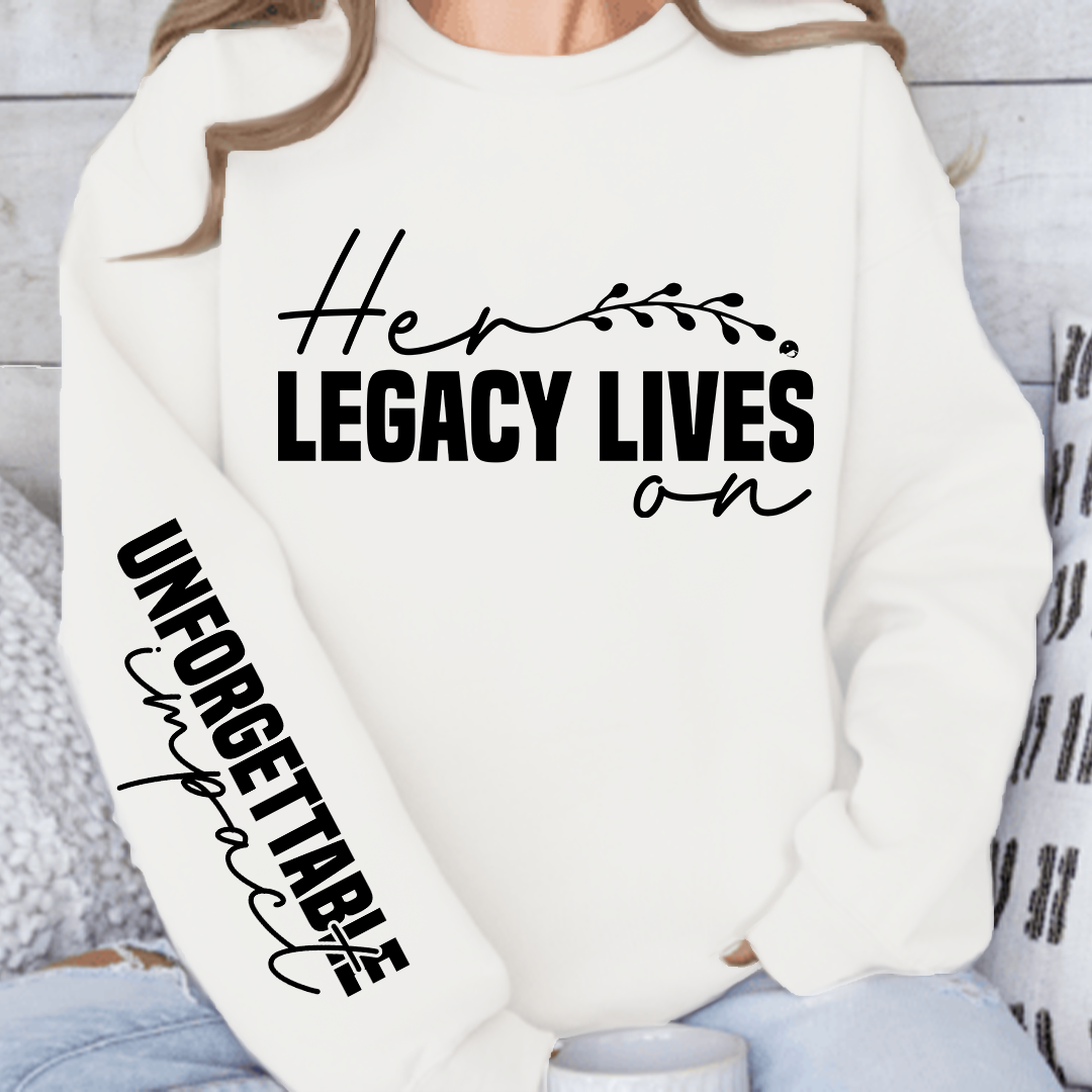 Bluza Damska Her legacy lives on