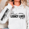 Bluza z kapturem Her legacy lives on 