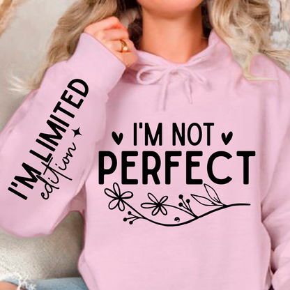 Bluza z kapturem I'm Not Perfect