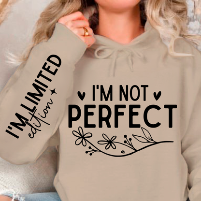 Bluza z kapturem I'm Not Perfect