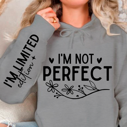 Bluza z kapturem I'm Not Perfect