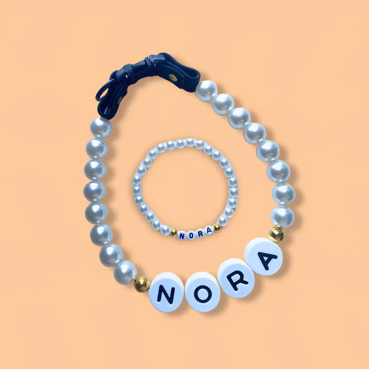 Personalized Pet Name Necklace – Comes with a Free Matching Bracelet