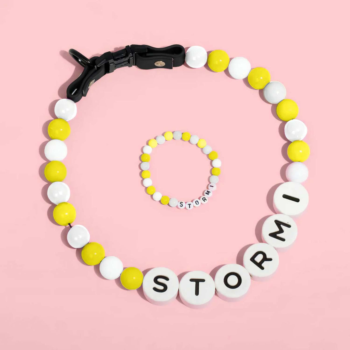Personalized Pet Name Necklace – Comes with a Free Matching Bracelet