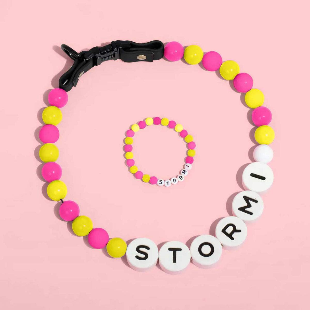 Personalized Pet Name Necklace – Comes with a Free Matching Bracelet