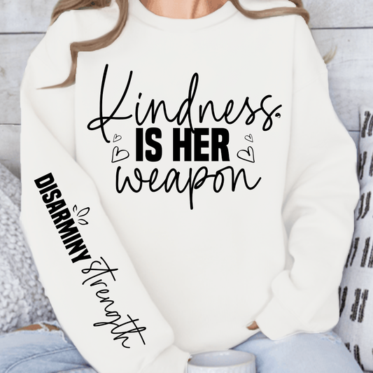Bluza Oversized Kindness is her weapon