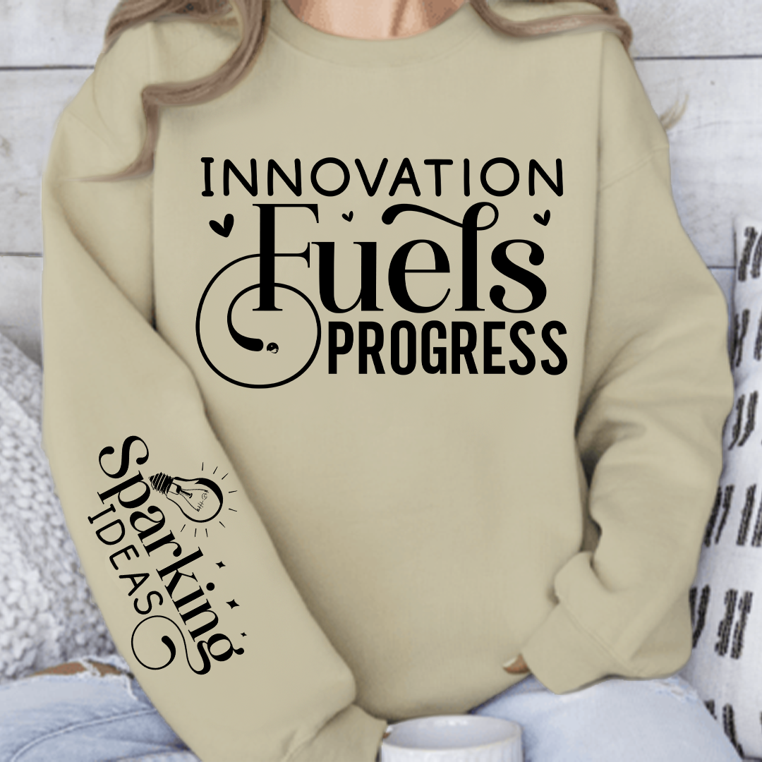 Bluza Unisex Innovation Fuels Progress