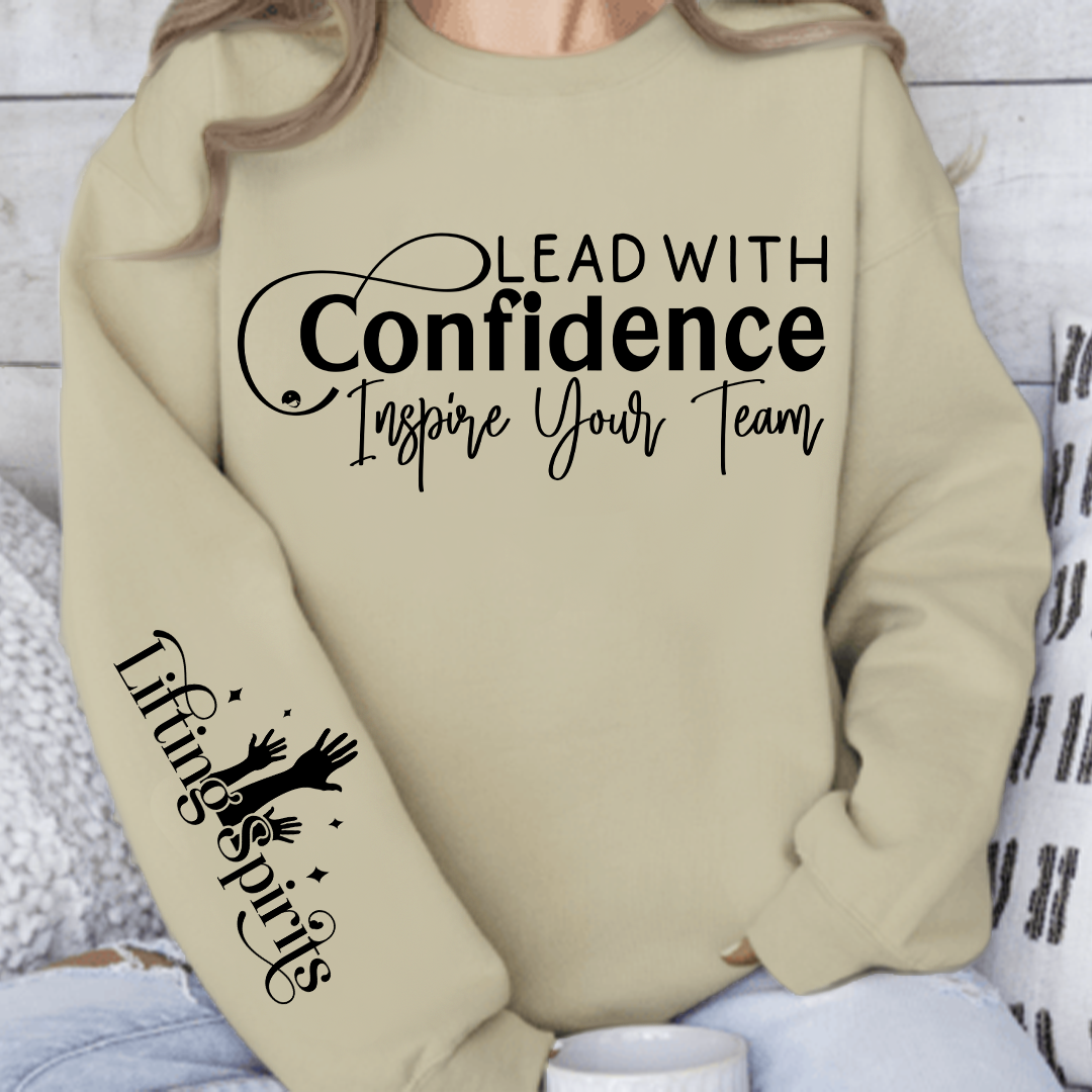 Bluza Unisex Lead with Confidence Inspire Your Team