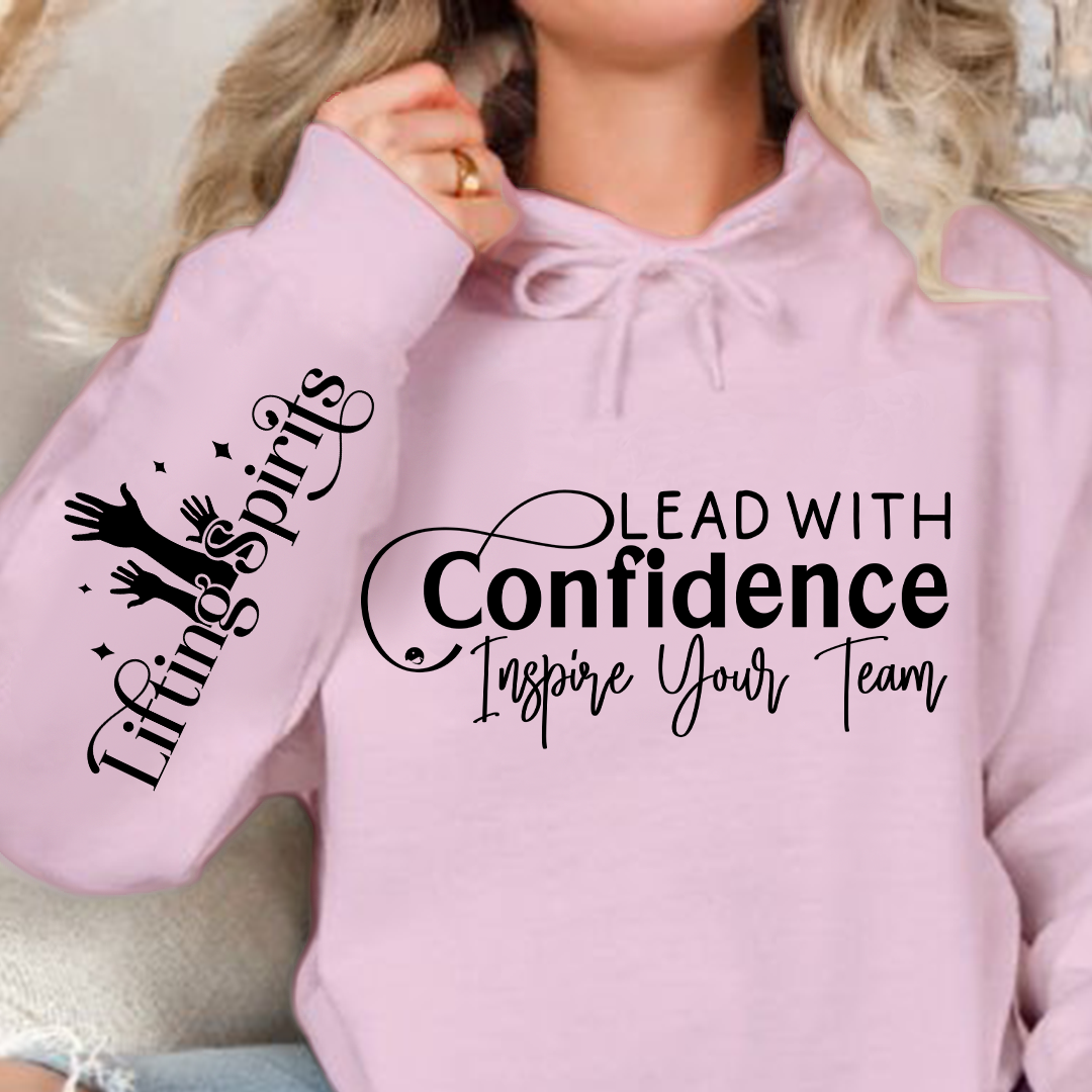 Bluza z kapturem Lead with Confidence Inspire Your Team