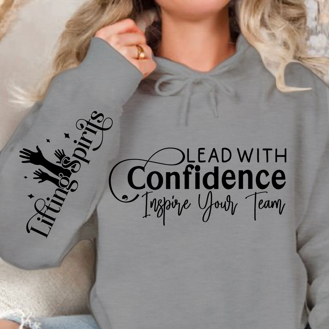 Bluza z kapturem Lead with Confidence Inspire Your Team