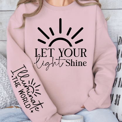 Bluza Unisex Let Your Shine Sleeve