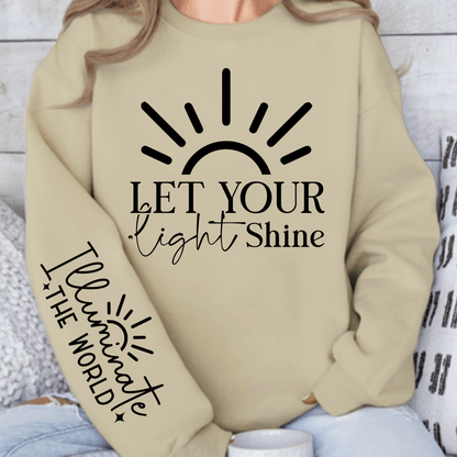 Bluza Unisex Let Your Shine Sleeve