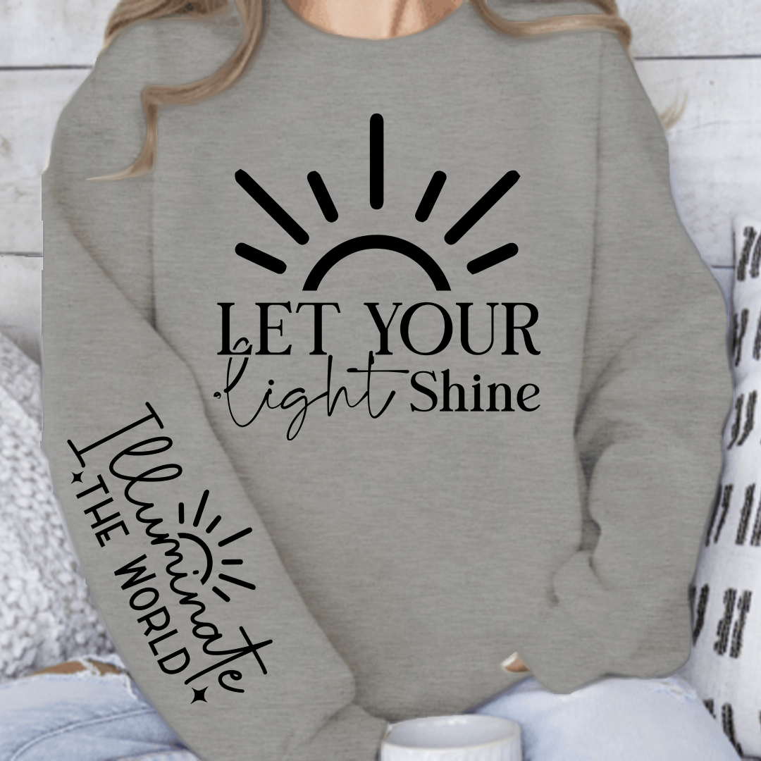 Bluza Unisex Let Your Shine Sleeve