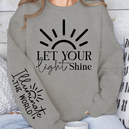 Bluza Unisex Let Your Shine Sleeve