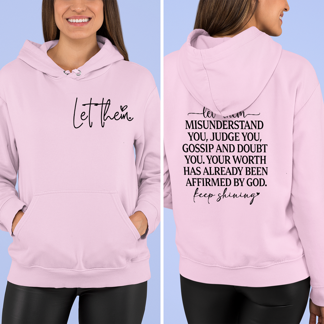 Bluza z kapturem Let Them
