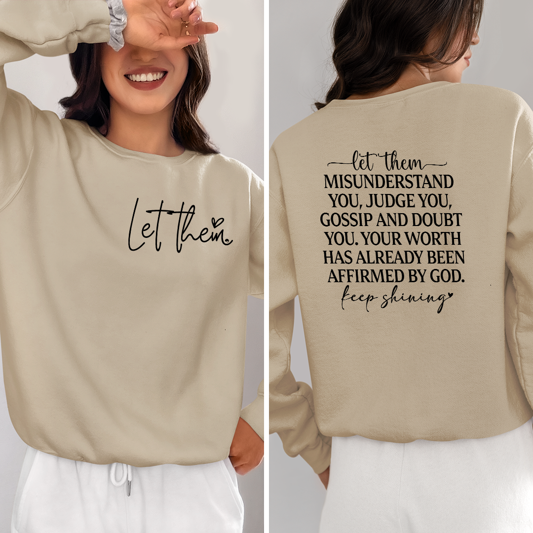 Bluza Unisex Let Them