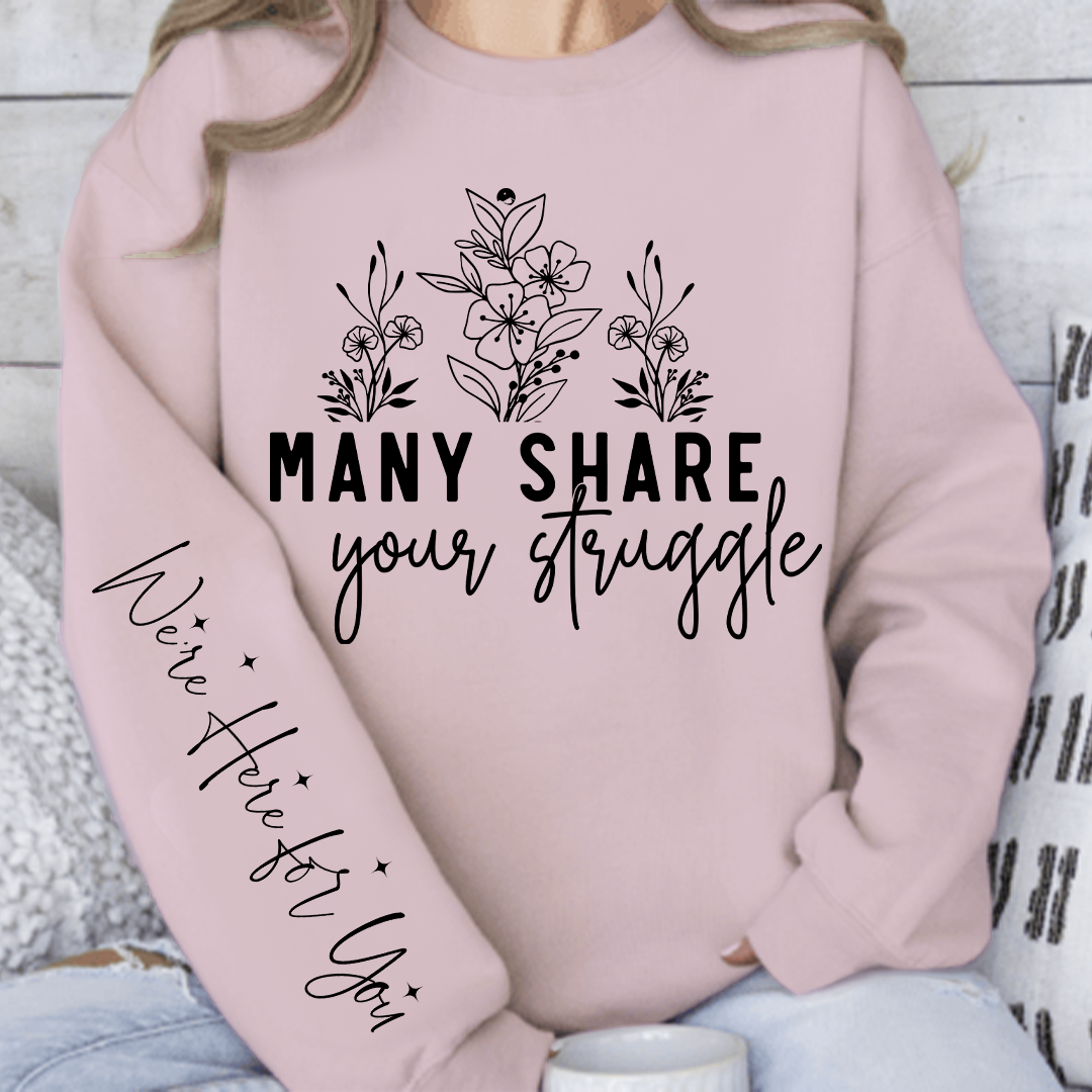 Bluza Unisex Many Share Your Struggle