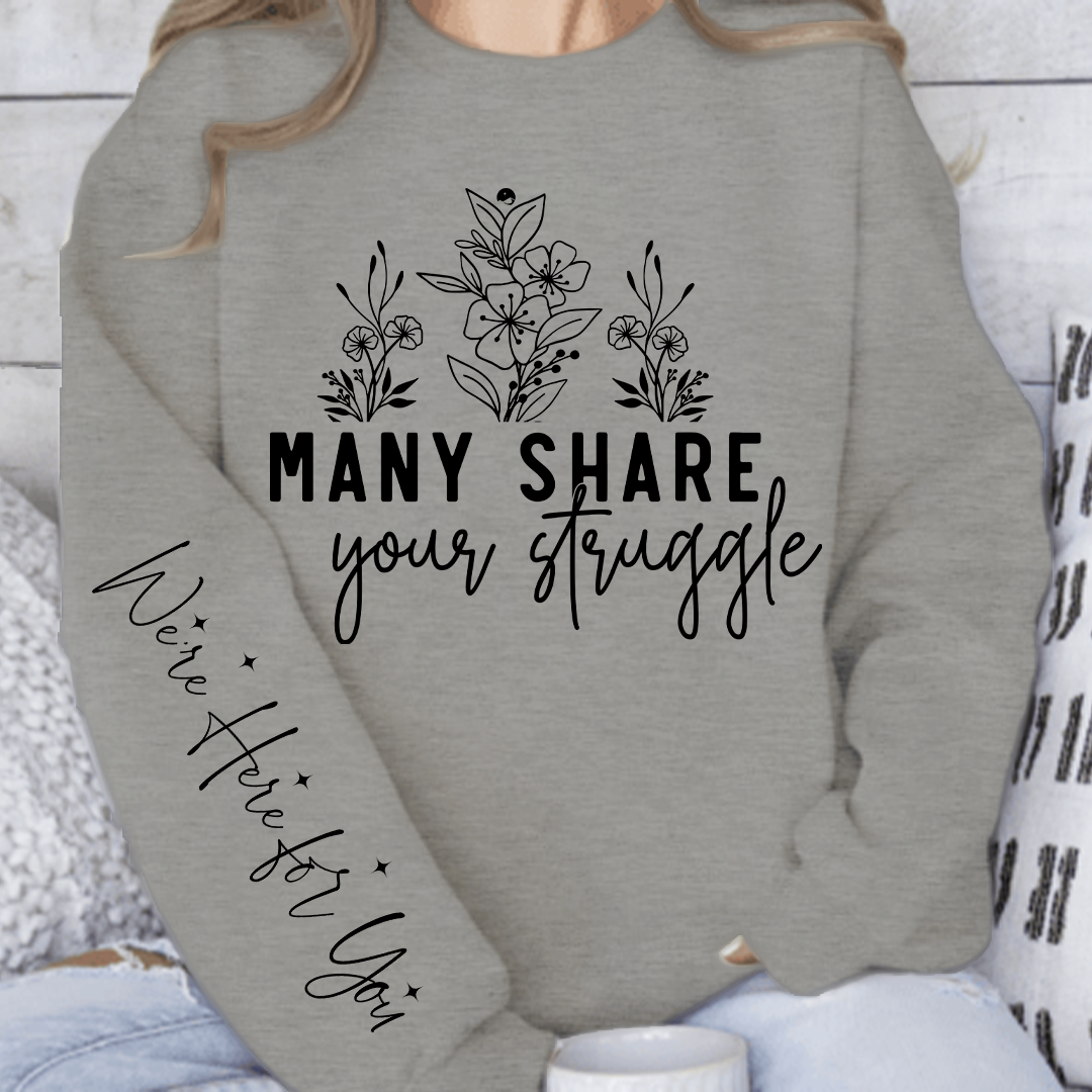 Bluza Unisex Many Share Your Struggle