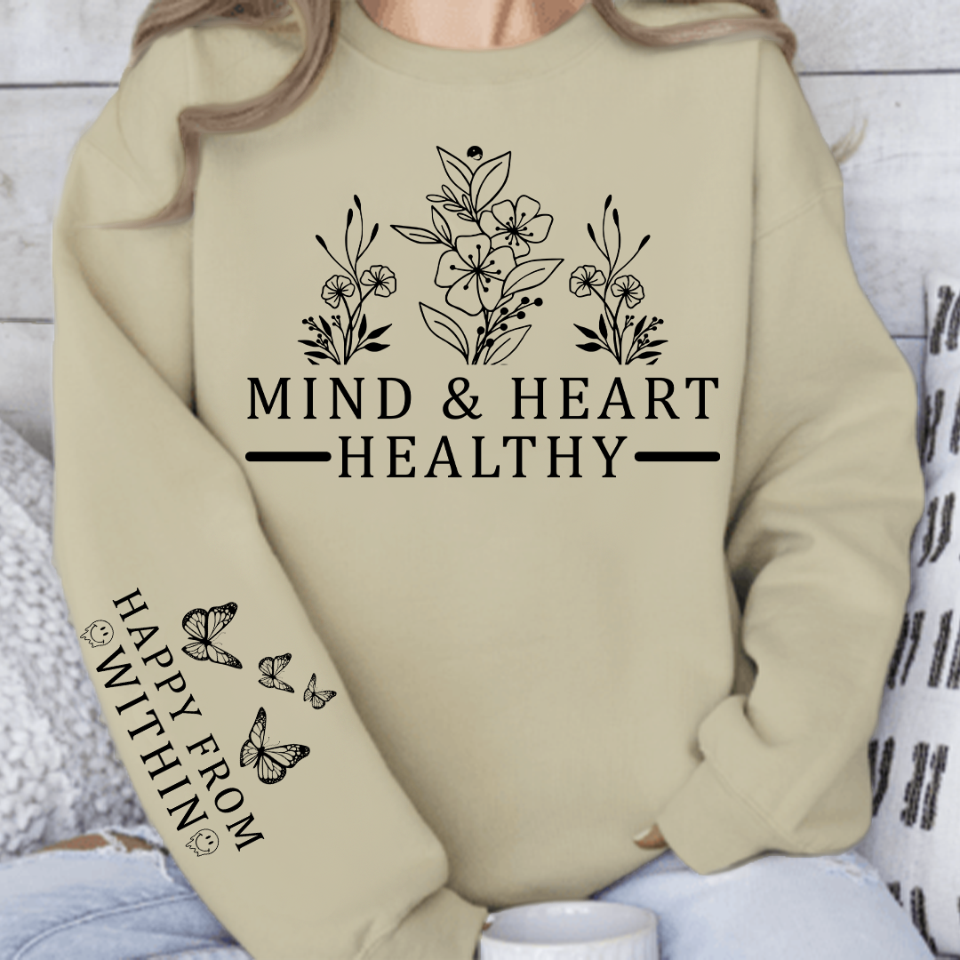 Bluza Unisex Mind & Heart Healthy