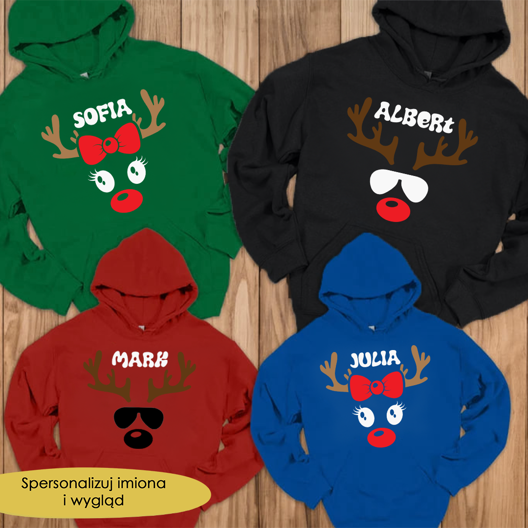 Bluza z kapturem Bożonarodzeniowa Kolekcja