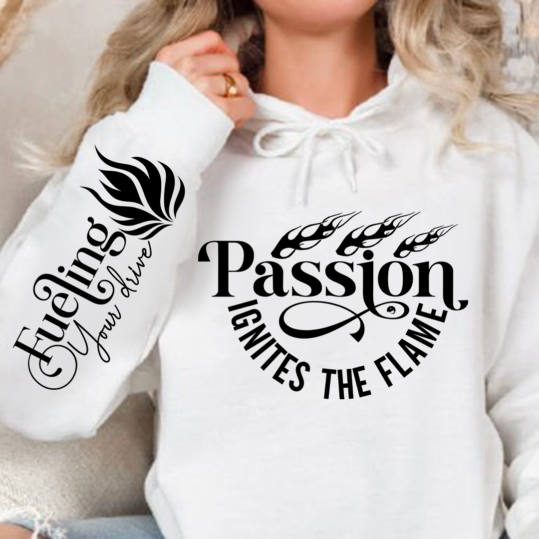 Bluza z kapturem Passion Ignites the Flame 