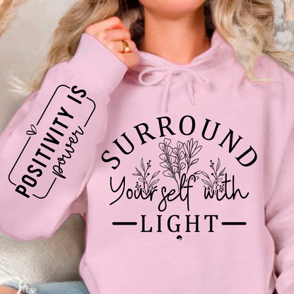 Bluza z kapturem Positivity Is Power