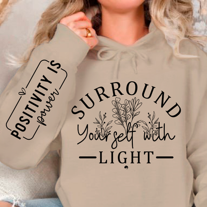 Bluza z kapturem Positivity Is Power
